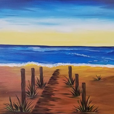 Beach Life Painting