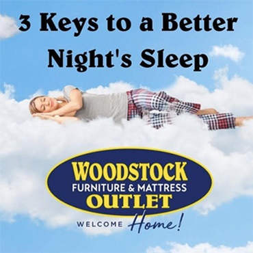 3 Keys to a Better Night's Sleep