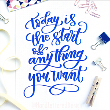 Intro To Mindful Handlettering