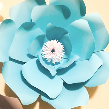 Giant paper flowers (16”)