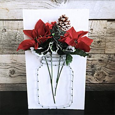 Mason Jar String Art